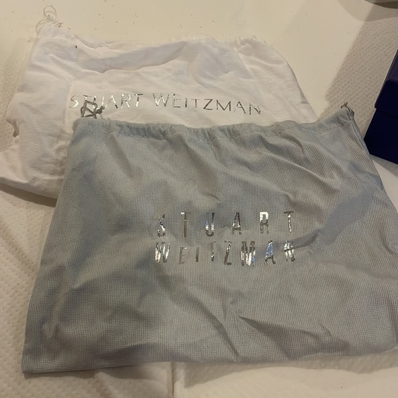 Stuart Weitzman Nudistsong in Azure (light blue) suede. Worn once! Size 7 - Picture 7 of 10